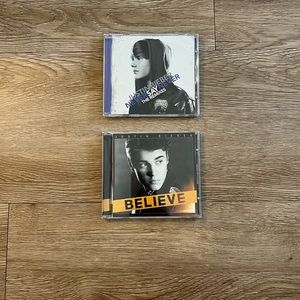 2 Justin Bieber CDs